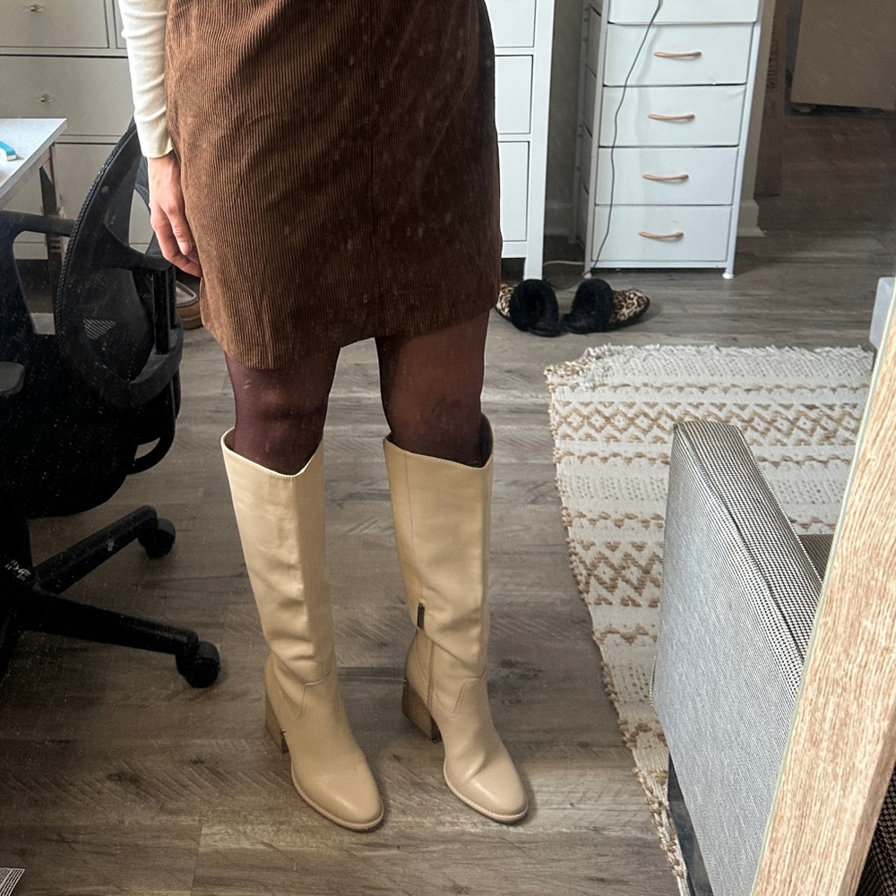 Vince Camuto - Wide Calf Knee High Boots - Women’s Size 9 - Picture 6 of 14